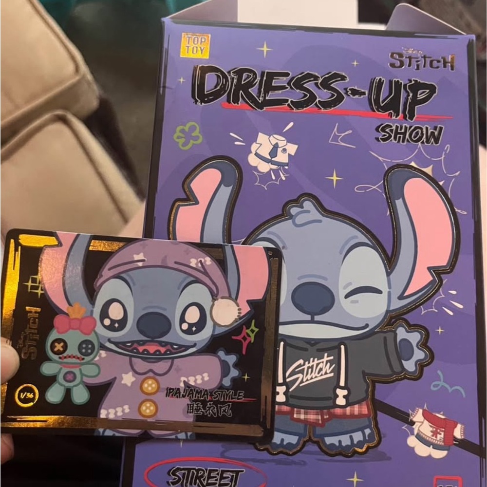 New Stitch Dress-Up Show Toy uncommon